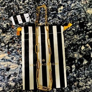 Lele sadoughi paper clip chain collar necklace